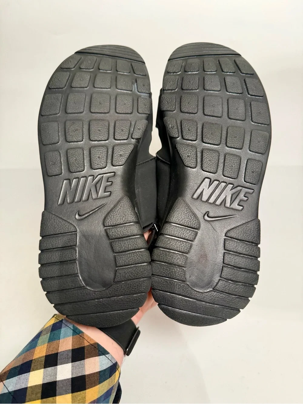 Nike Tanjun Sandal Black/White 882694-001 Women's Shoes Size 8